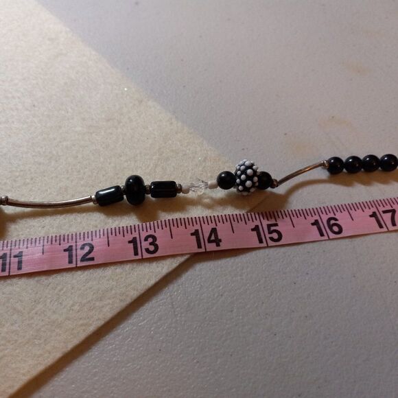 Vintage Lamp Work Necklace - Picture 11 of 11